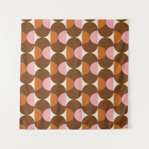 70s retro vintage pattern backgroundvintage, geome tapestry