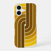 70s Retro Vintage Style Geometric Pattern