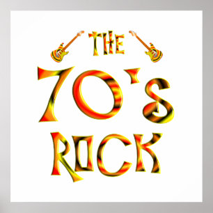 70's Rock Poster