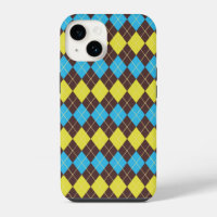 70s Scottish Tartan-Pattern