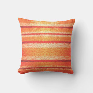 70's Stripe Pattern Cushion