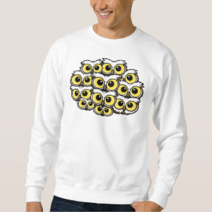 70s Style Owl Sweatshirt