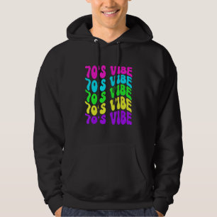 70s Vibe Retro Vintage 1970s 70s Styles Party Musi Hoodie