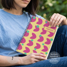 70s Vibrant Pink Tulip with Green Dots in Yellow