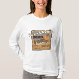 70s Vintage Retro Pumpkin's Records Store T-Shirt