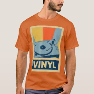 70s Vinyl - Retro Vintage DJ Disc Jockey T Shirt