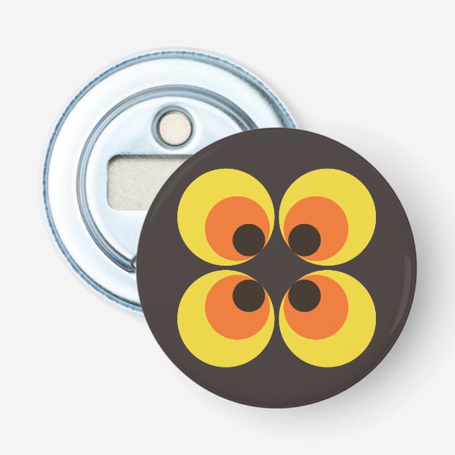 70s Wallpaper Bottle Opener (Front)