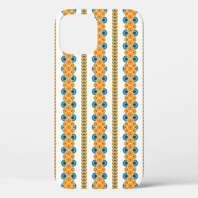 70s years circle rows Case-Mate iPhone case (Back)