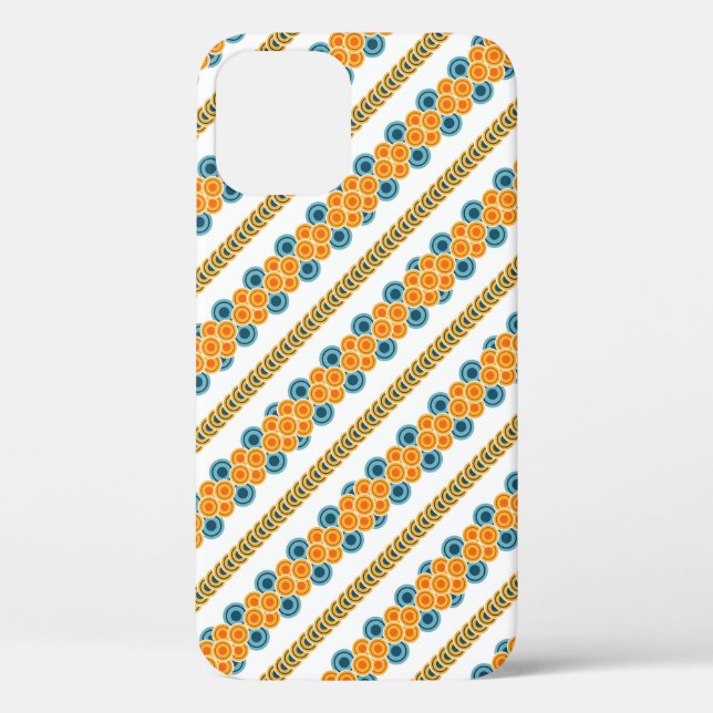 70's years circle rows Case-Mate samsung galaxy ca iPhone Case (Back)