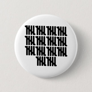 70th birthday 6 cm round badge