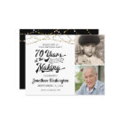 70th Birthday 70 YEARS IN THE MAKING Black Gold