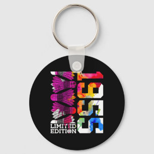 70th Birthday Badminton Limited Edition 1955  Key Ring