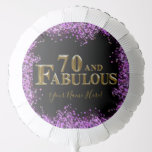 70th Birthday  Balloon<br><div class="desc">Fabulous Happy Birthday Products!</div>