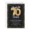70th Birthday Black Gold