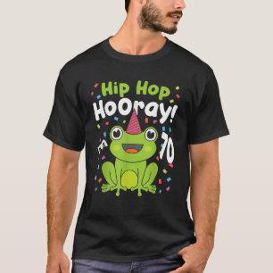 70th Birthday Boy Frog Lover 70 Year Old Funny B D T-Shirt
