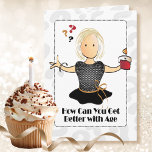 70th Birthday Card Personalised for Her<br><div class="desc">Is a very special person celebrating her 70th birthday?  This card is sweet and let's her know that she is perfect already!</div>