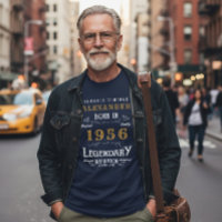 70th Birthday Classic Vintage 1956 Legendary Blue