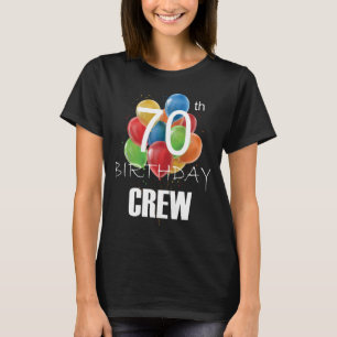 70th Birthday Crew 70 Party Crew Group Women T-Shirt