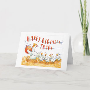 **70th BIRTHDAY** DON'T LAY AN EGG OVER IT! Card