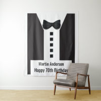 70th Birthday 🎉 Elegant Tuxedo