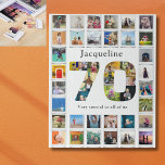 70th Birthday Family Photo Template Jigsaw Puzzle<br><div class="desc">Make that birthday gift a very special memories keepsake with this wonderful photo collage jigsaw puzzle. Add your favourite images to create a heartfelt and touching present.</div>