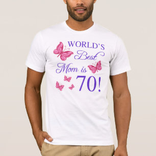 70th Birthday For Mum T-Shirt