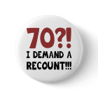 70th Birthday Gag Gift