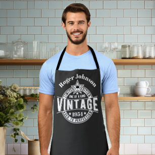 70th Birthday Gift Vintage Aged to perfection Apron