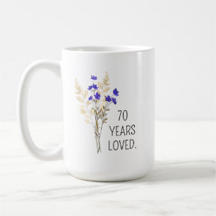 70th Birthday Gifts, 1955 Birthday, 70th Birthday  Coffee Mug