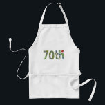 70th Birthday Gifts Apron<br><div class="desc">Unusual 70th Birthday Gifts - Unusual birthday gifts are remembered the longest and our birthday apron will leave a lasting with anyone. Our well-constructed birthday apron can be made even more unique with a name or a birthday message.</div>