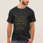 70th birthday gifts for men and women T-Shirt<br><div class="desc">70th birthday gifts for men and women</div>