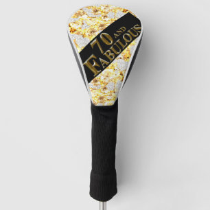 70th Birthday  Golf Head Cover