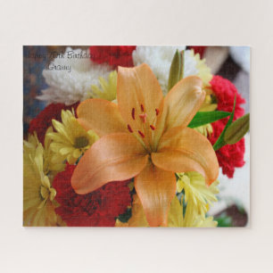 70th  Birthday Granny. Jigsaw Puzzle