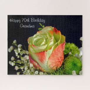 70th  Birthday Granny Jigsaw Puzzle