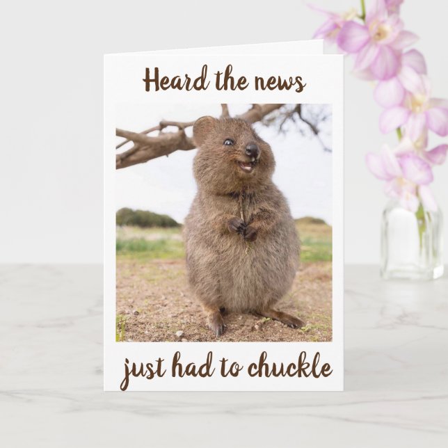 **70th BIRTHDAY** HUMOR FROM THE HAMSTER! Card (Orchid)