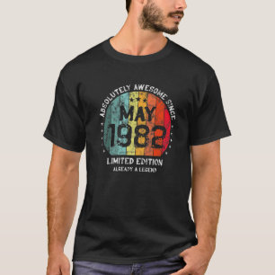 70Th Birthday Mens May 1952 70 Years Of Being Awes T-Shirt