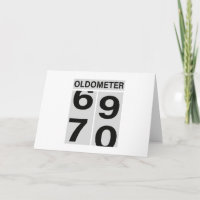 70th Birthday Oldometer