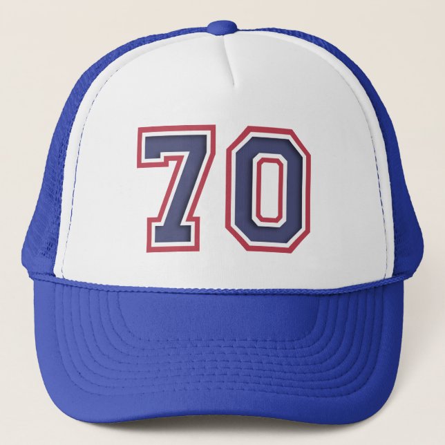 70th Birthday Party Trucker Hat (Front)