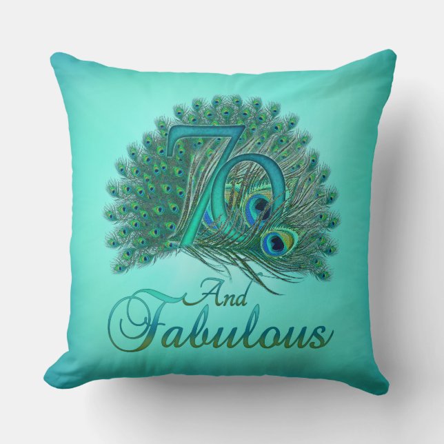 70th Birthday Pillows (Front)