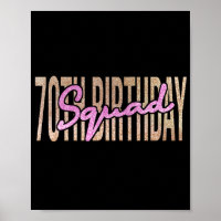 70th birthday squad quote sayings