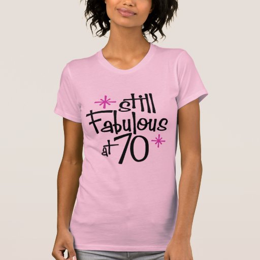 70th Birthday T Shirt | Zazzle