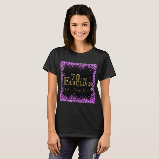 70th Birthday  T-Shirt (Front Full)