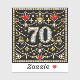 70th Birthday Tudor Inspired Jewells History Gift 