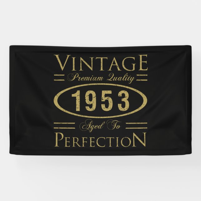 70th Birthday Vintage 1953 Banner (Horizontal)