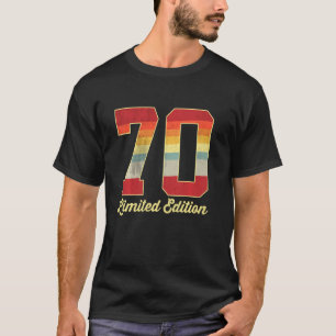 70th Birthday Vintage Limited Edition 1952 70 Year T-Shirt