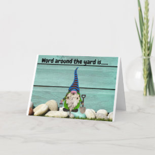 **70th** BIRTHDAY WISHES FROM COOL GNOME Card