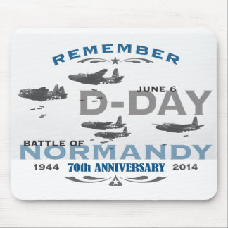 70th D-Day Air Battle of Normandy Anniversary Mouse Mat