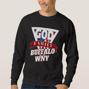 716 Area Code Buffalo New York BFLO WNY for the Ma Sweatshirt