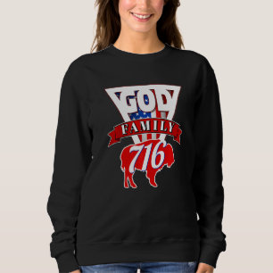 716 Area Code Buffalo New York BFLO WNY for the Ma Sweatshirt