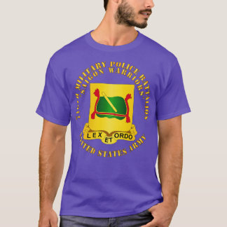 716th Military Police Battalion Saigon Warriors DU T-Shirt